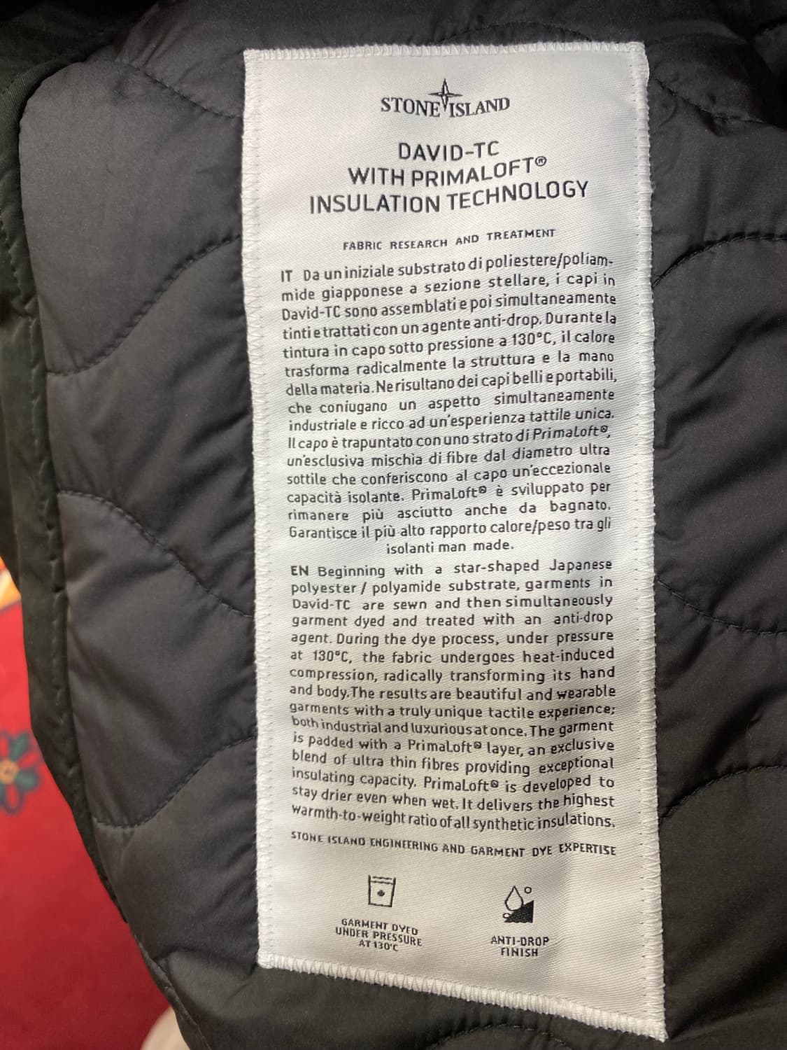 스톤아일랜드 다비드TC 프리마로프트 패딩코트 M 상품이미지2