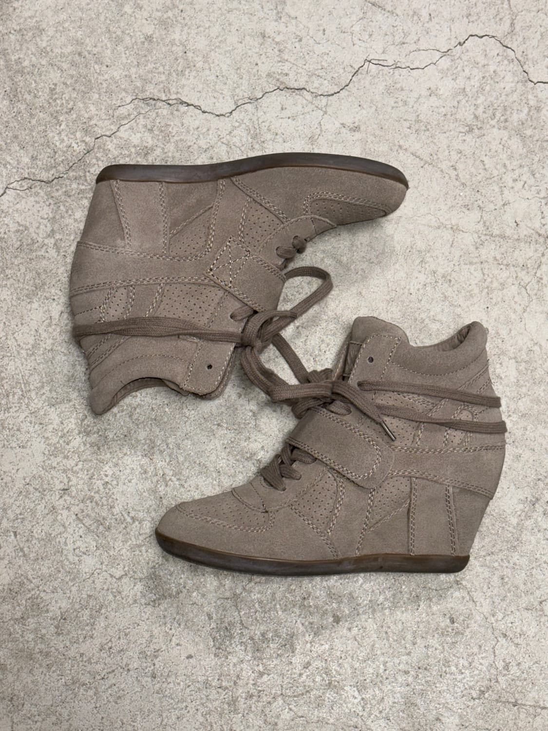 Ash 아쉬 스웨이드 웨지힐 상품이미지9