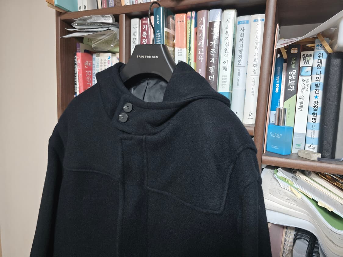 세븐피겨스 후드 더플 코트 
L 상품이미지2