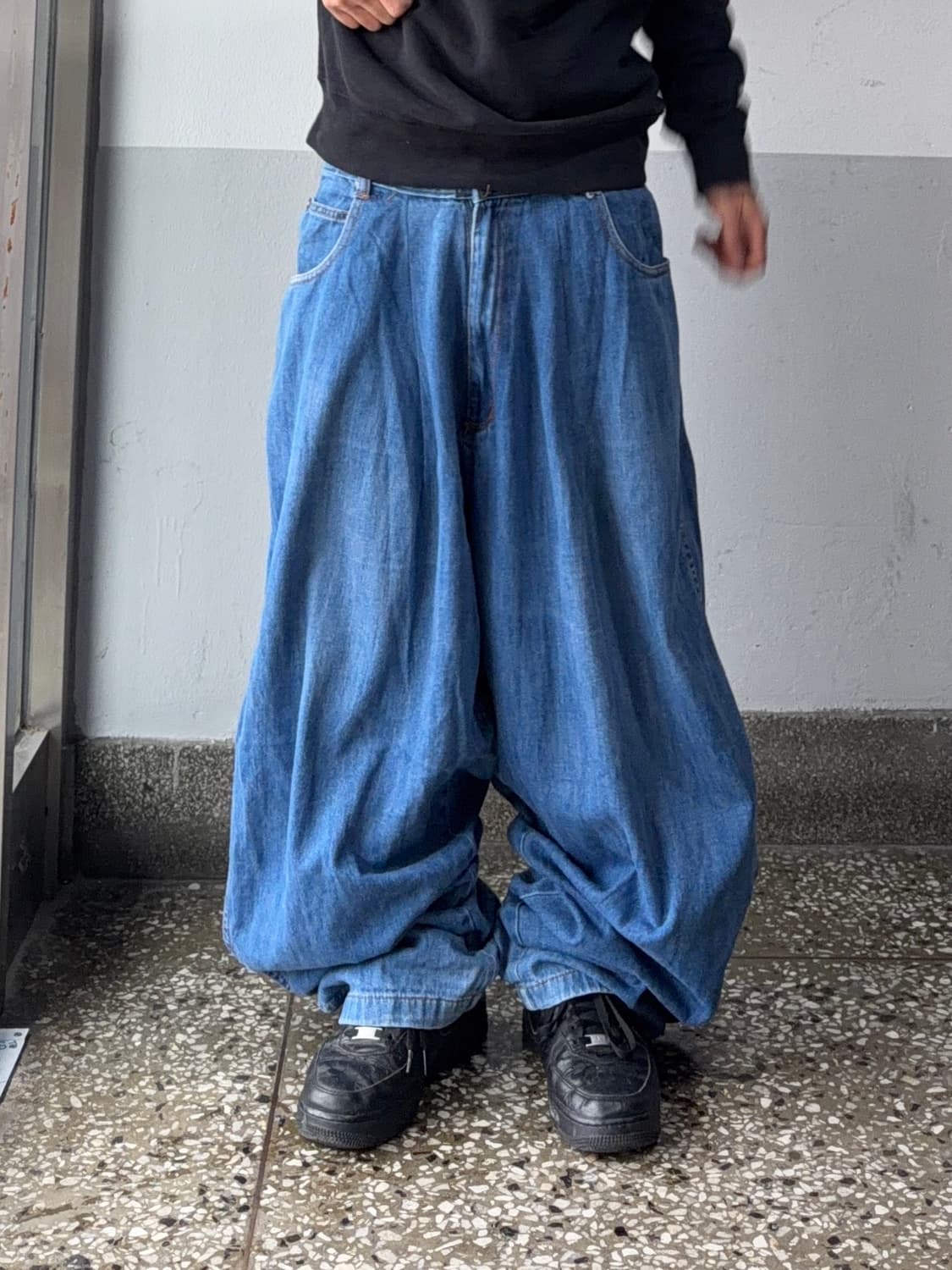 빈티지 자수 힙합팬츠 상품이미지2