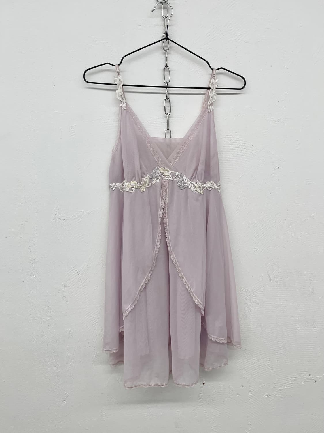 페어리 라벤더 레이스 레이어드 슬립 상품이미지4