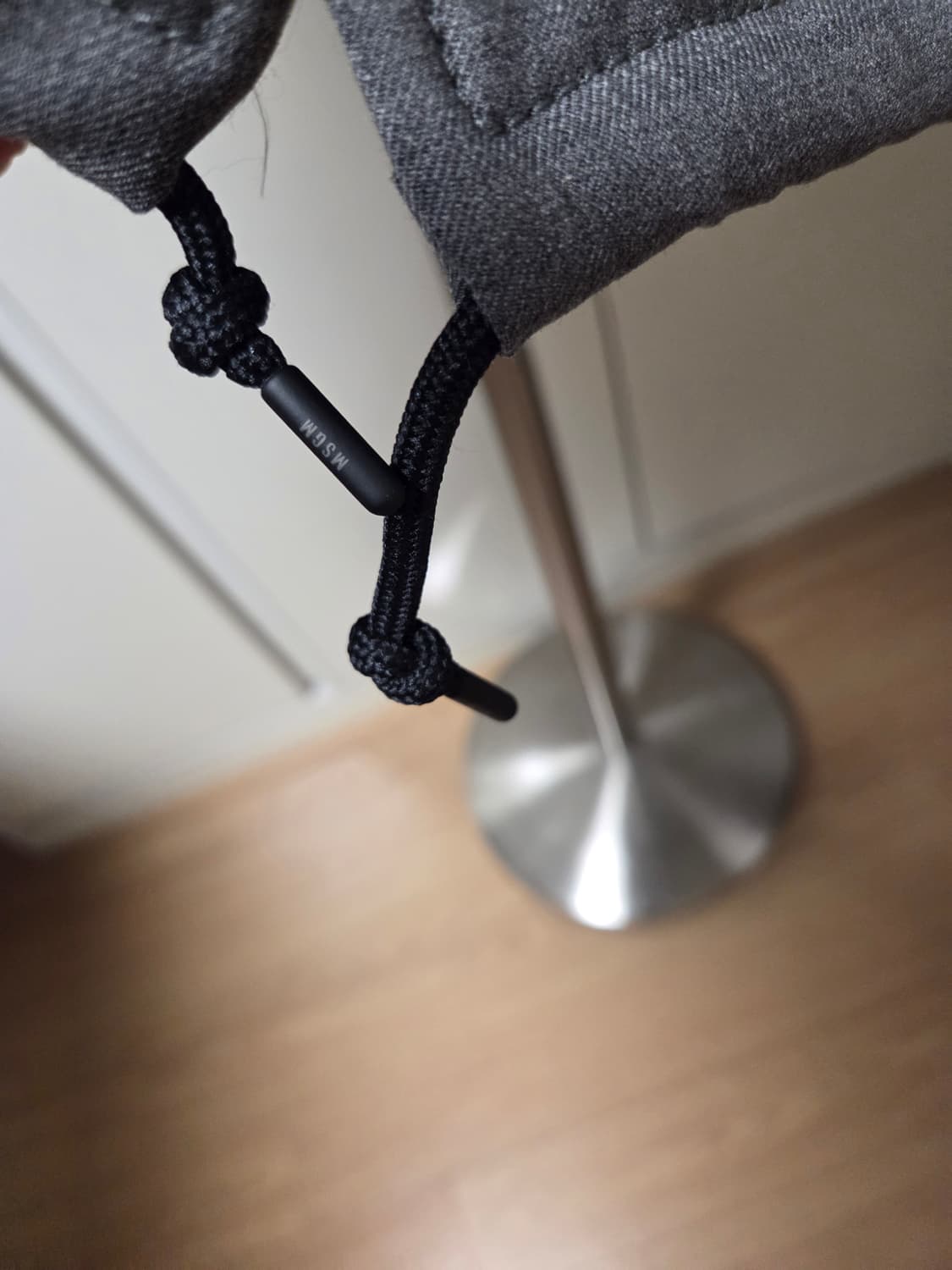 MSGM 패디드 울 자켓 그레이 상품이미지7