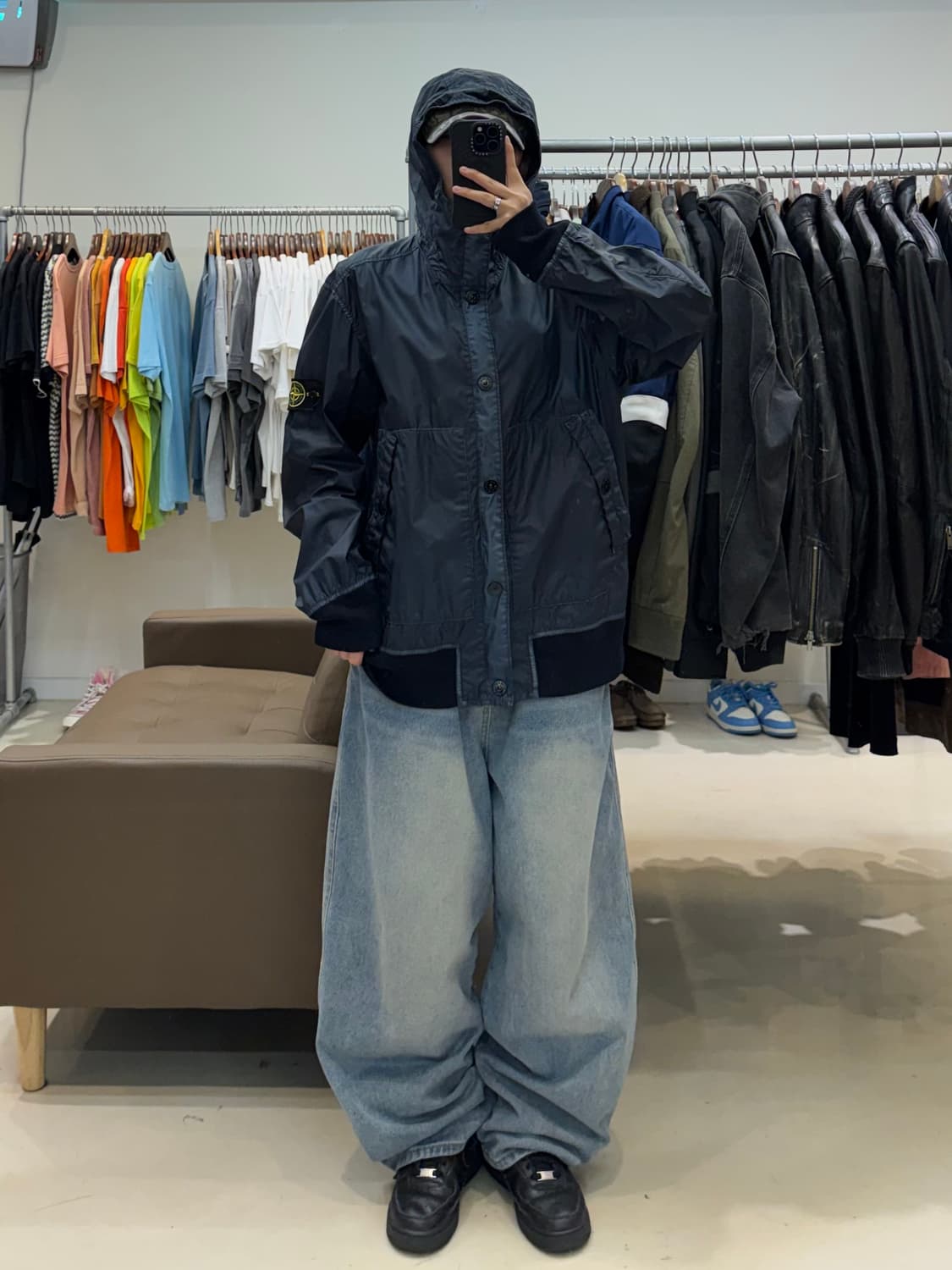스톤아일랜드 무솔라 고마타 후디드 자켓 상품이미지7