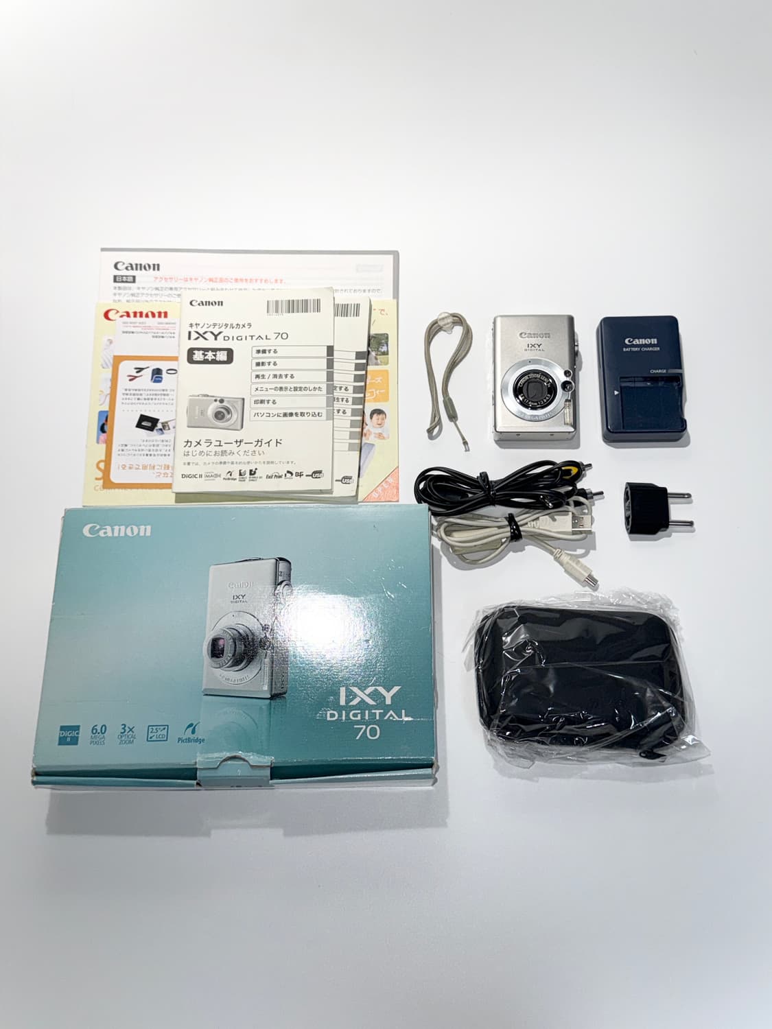 [미품풀박스!] 캐논 익시 ixy70 (익서스 ixus60) 디카 풀박스 상품이미지2