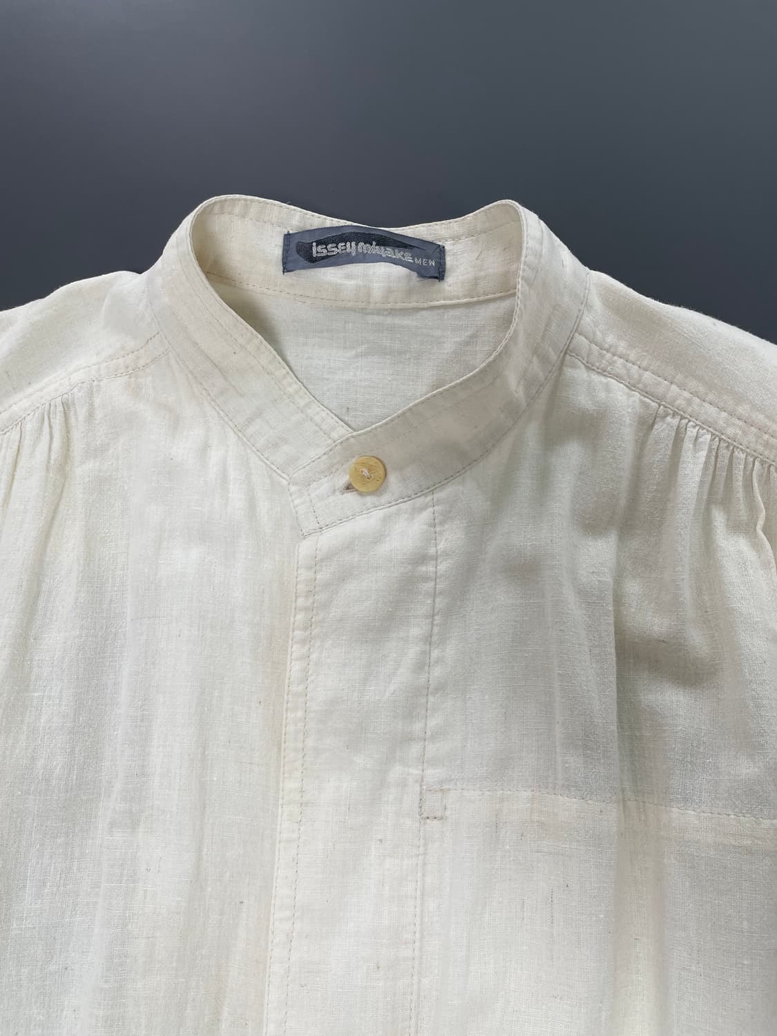 [M] 이세이 미야케 맨 린넨 점프 수트 상품이미지4
