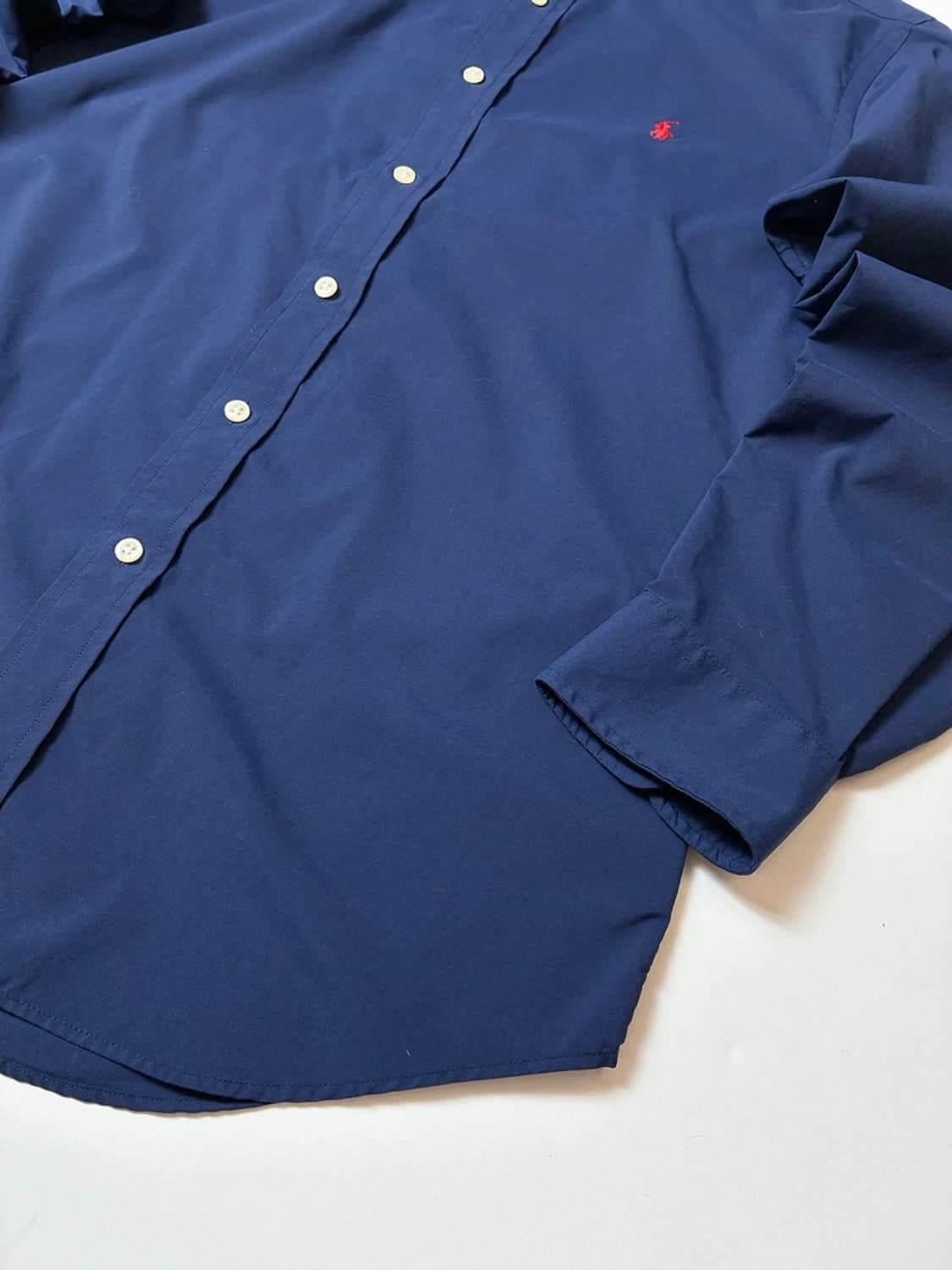 폴로 랄프로렌 나일론 솔리드 로고 셔츠 PN8866 상품이미지4