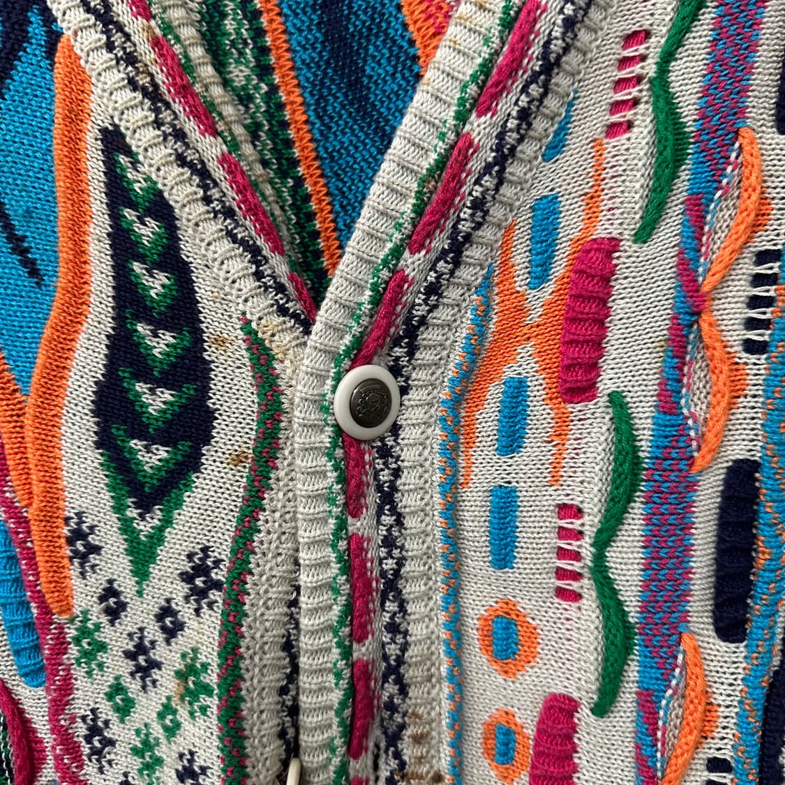 빈티지 케이블 니트 베스트 상품이미지2