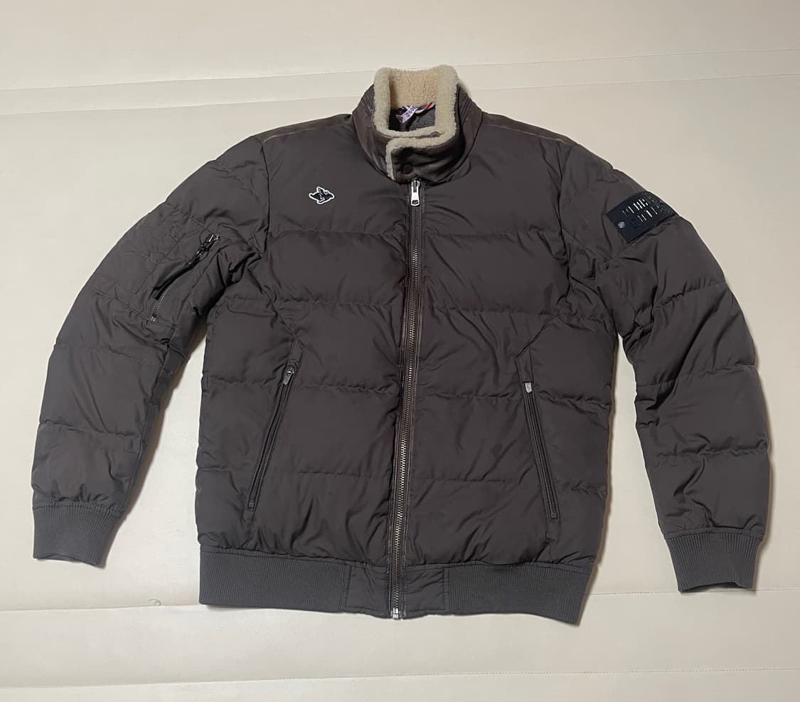 PEARLY GATES 양모 칼라 구스 재킷 상품이미지1