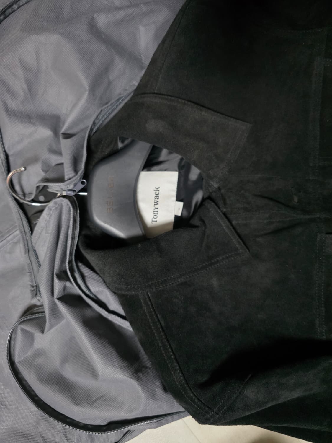 토니웩 카우하이드 웨스턴 스웨이드 자켓 L 상품이미지3