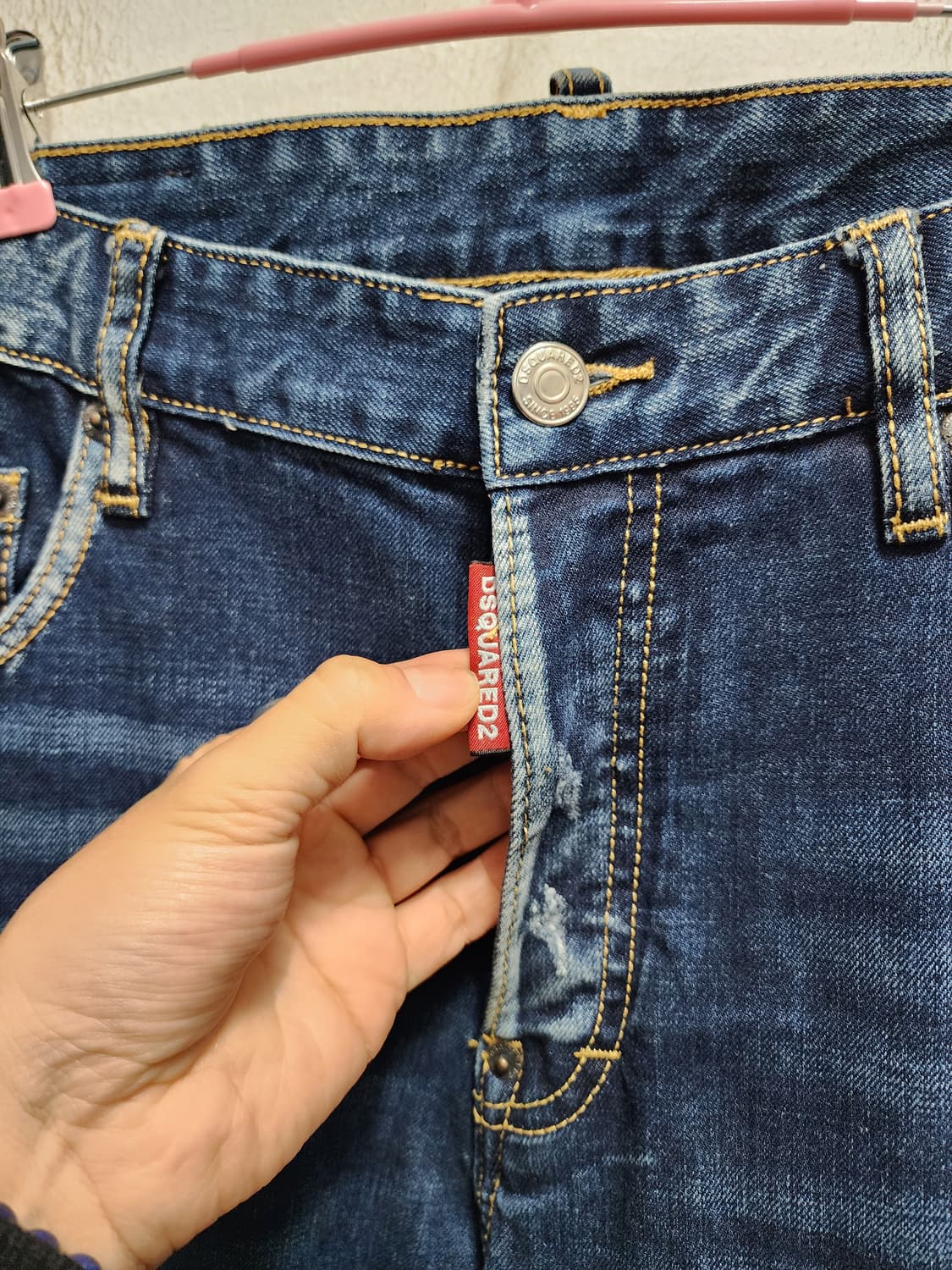 디스퀘어드2 자수 디테일 청바지 상품이미지6