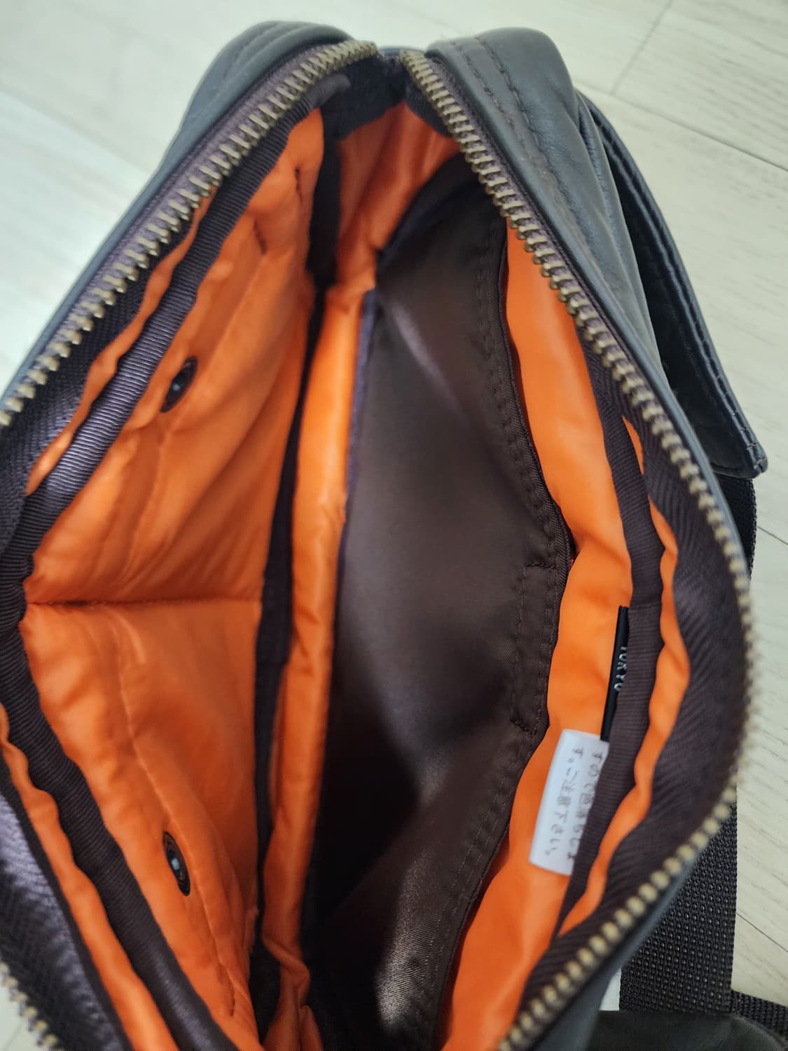 요시다포터 가죽 웨이스트백 상품이미지5