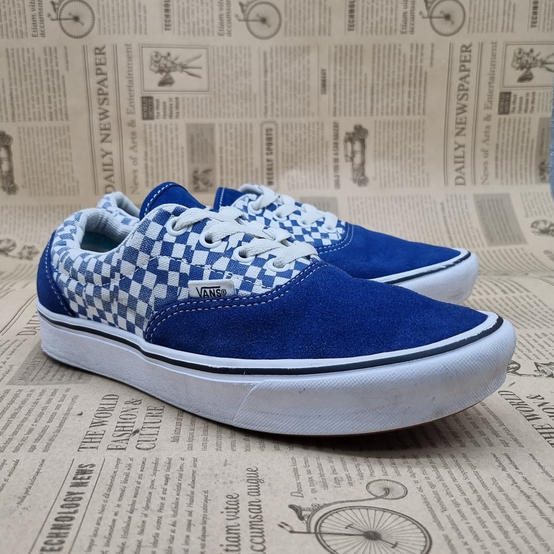 반스 컴피쿠시 티어체크 여성스니커즈240 상품이미지1