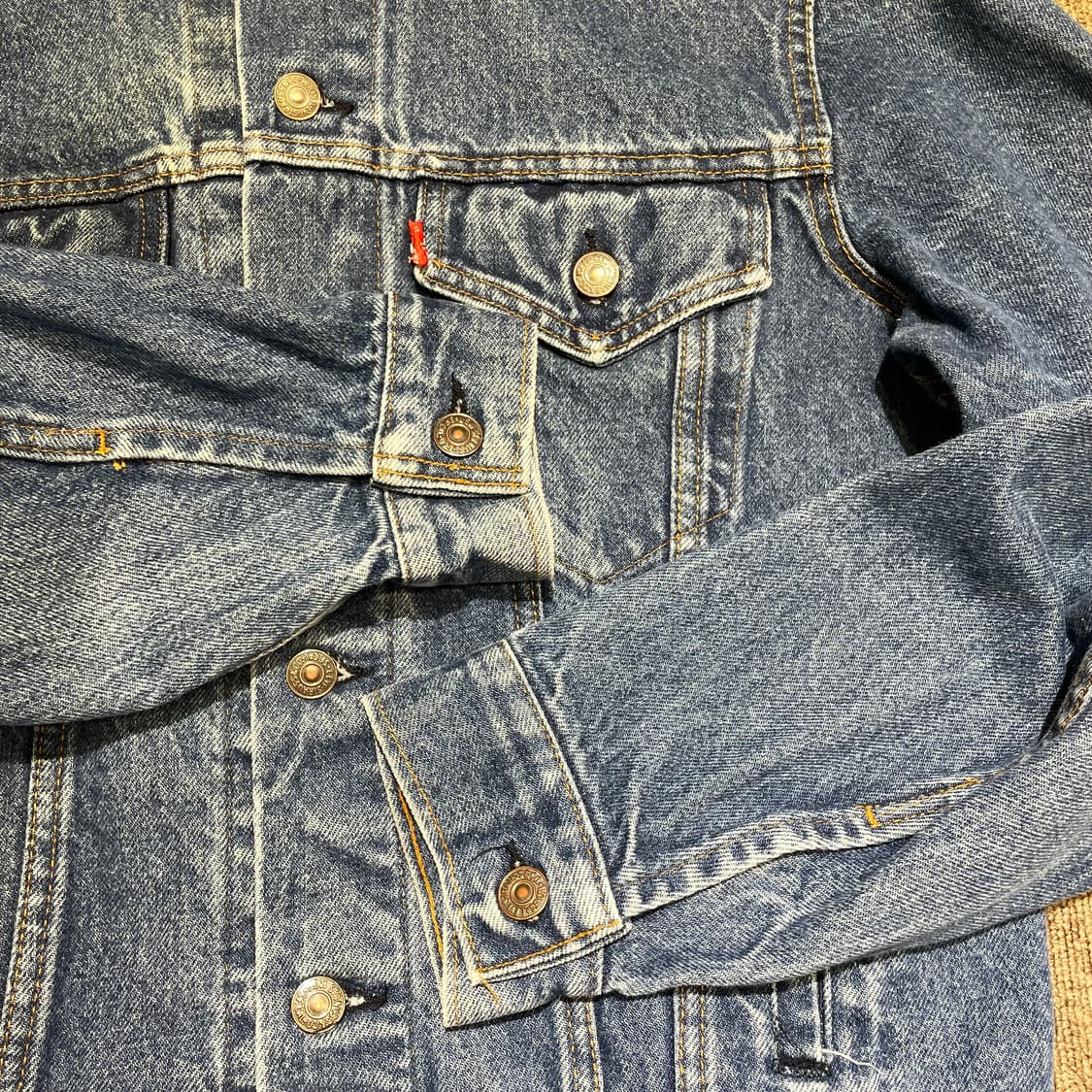 (42) 80s USA Levi's 리바이스 트러커 데님 자켓 상품이미지7