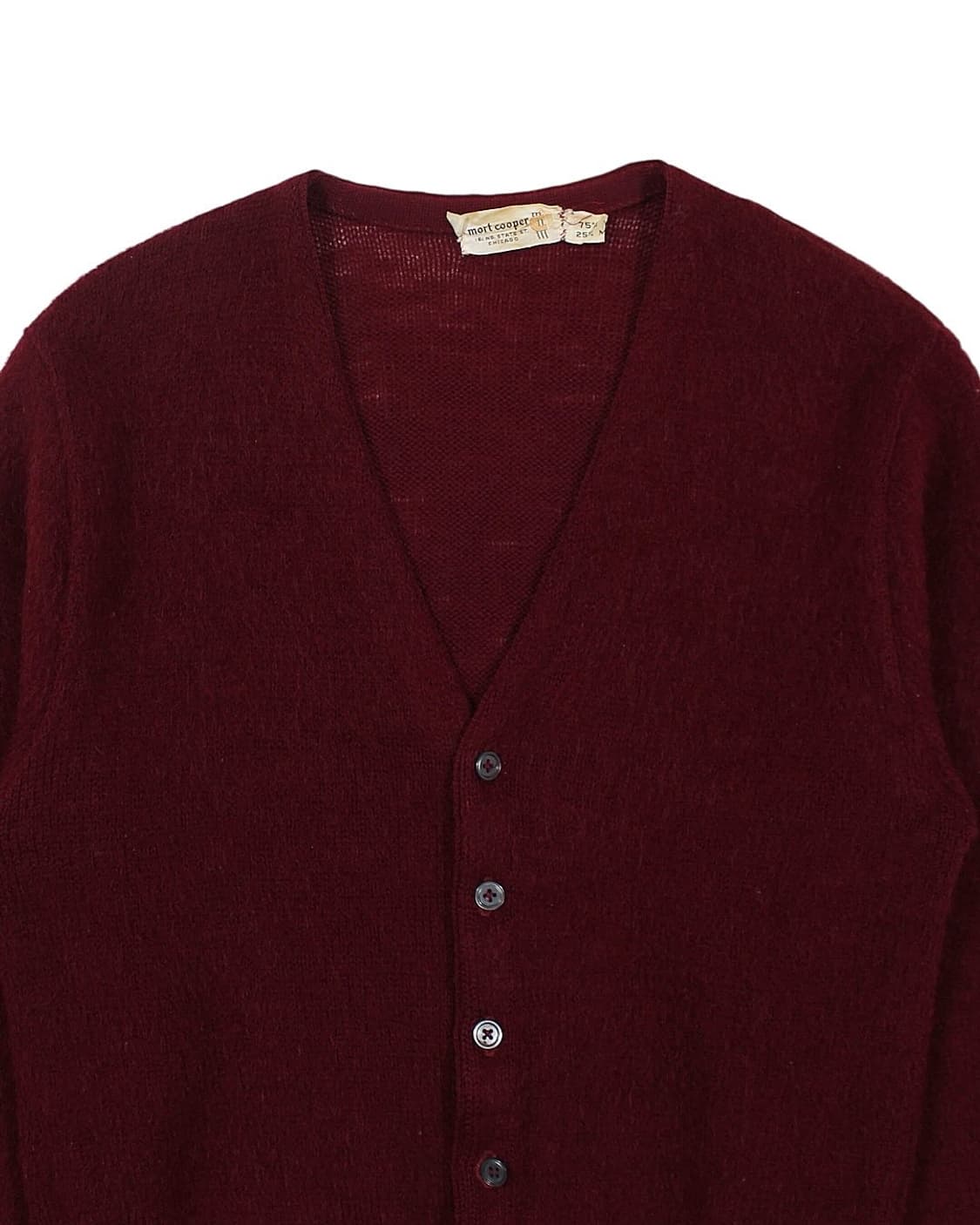 1960s Mort Cooper 모헤어 가디건 빈티지 60년대 상품이미지4