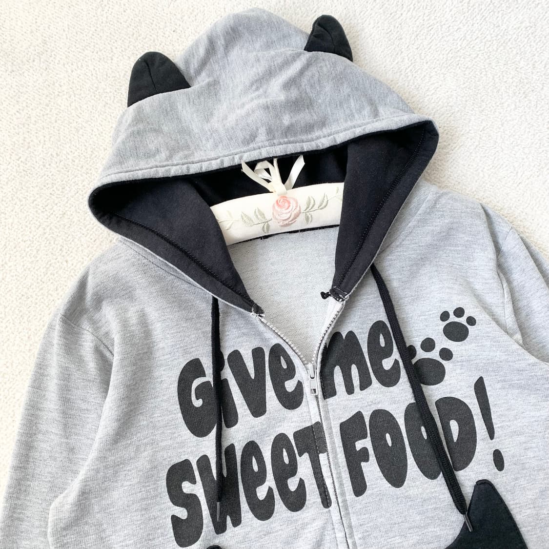 네코미미 고양이 후드집업 상품이미지2