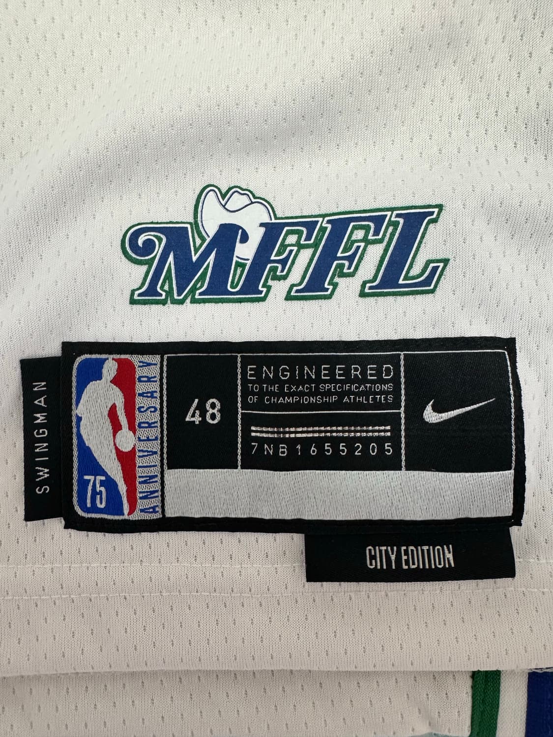 75주년 한정판 포르징기스 댈러스 스윙맨 져지 NBA 유니폼 - L 상품이미지7