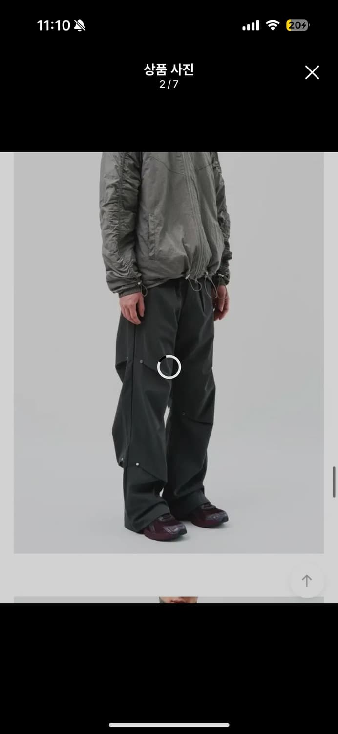 하이파이펑크 vert rivet pants black 상품이미지2