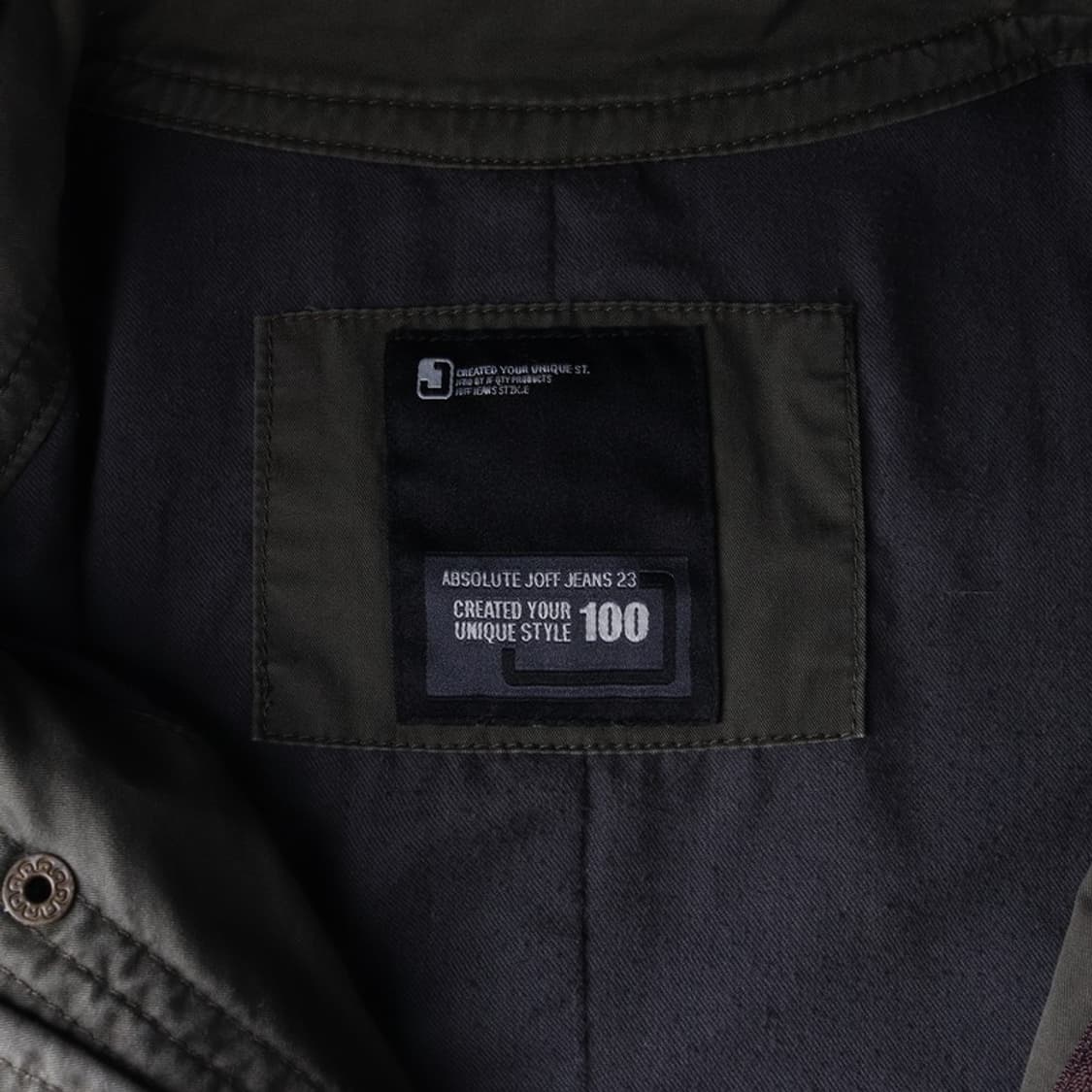 빈티지 카키 필드 자켓 L 상품이미지6