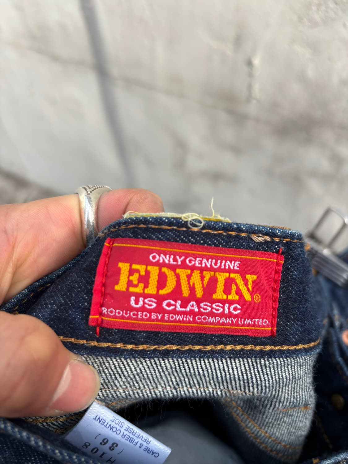 Edwin US Classic Straight Fit Denim Jean 상품이미지10