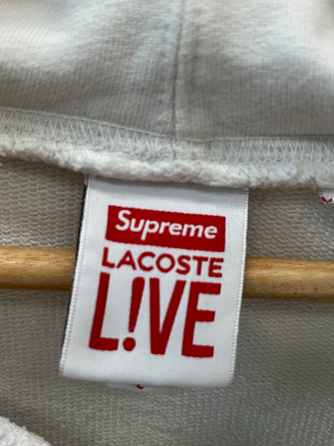 105) 라코스테x슈프림 후드티  상품이미지4