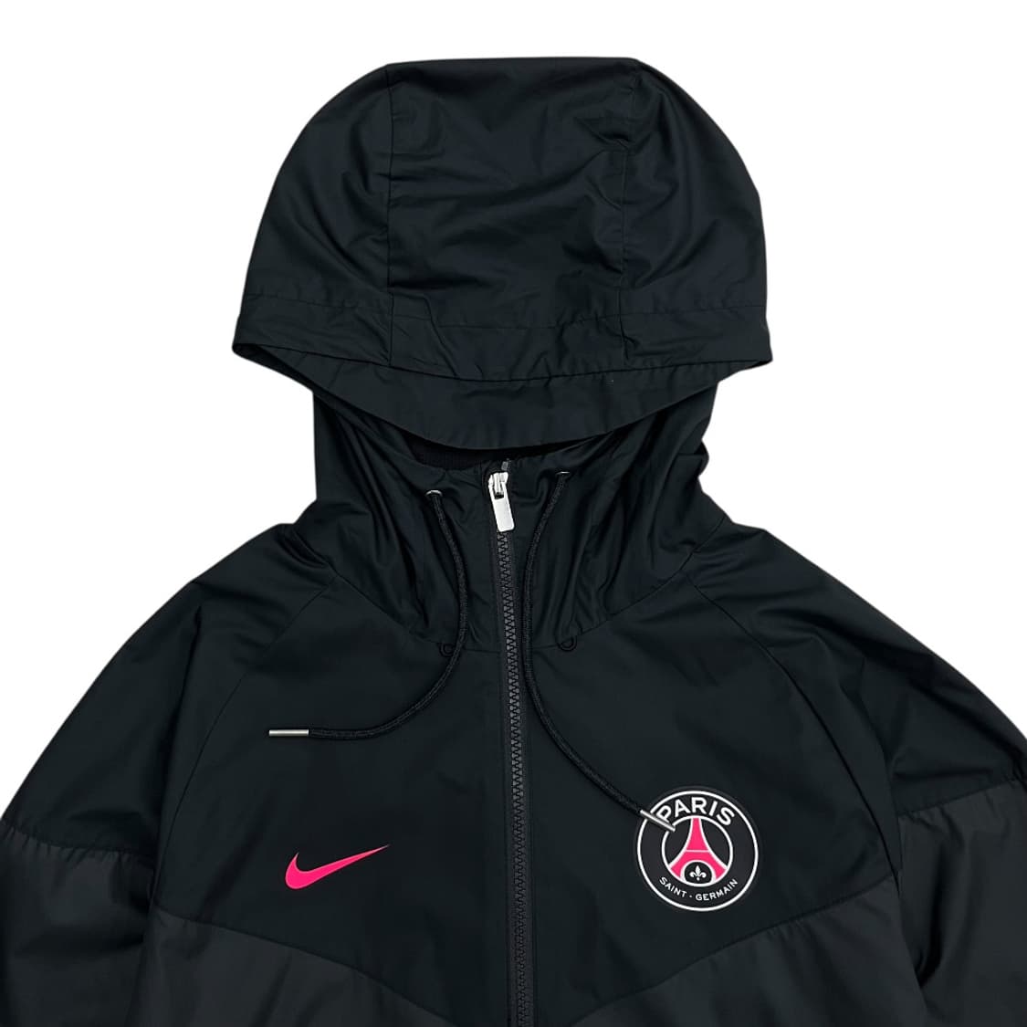 파리 생제르망 x 나이키 차콜 후드 바람막이 S 상품이미지5