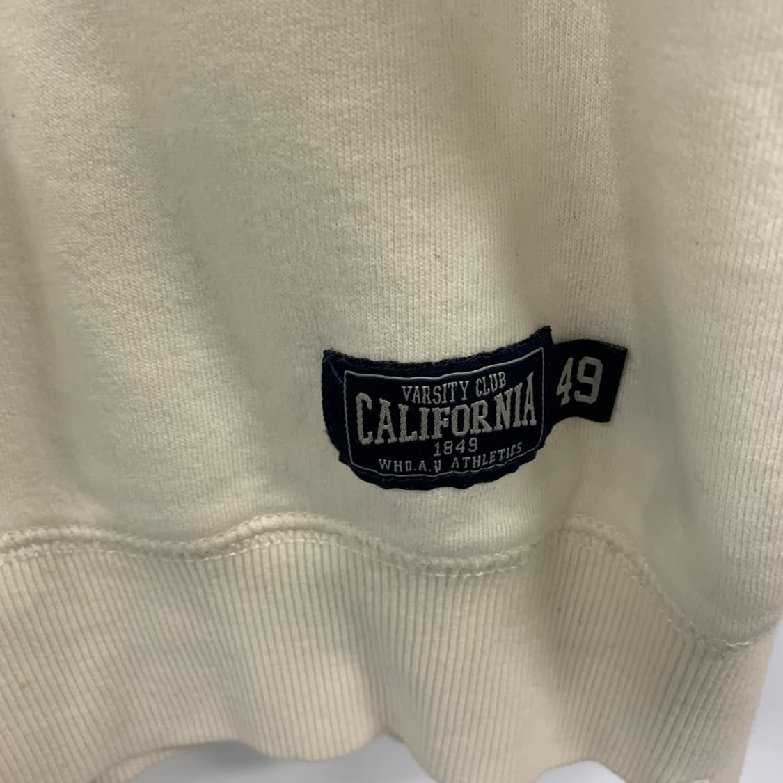 후아유 y2k 와투케 아이보리 후드집업  상품이미지6