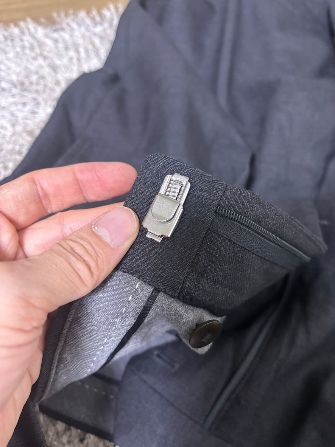 일제 DAKS 울 슬랙스 사이즈 34 상품이미지5