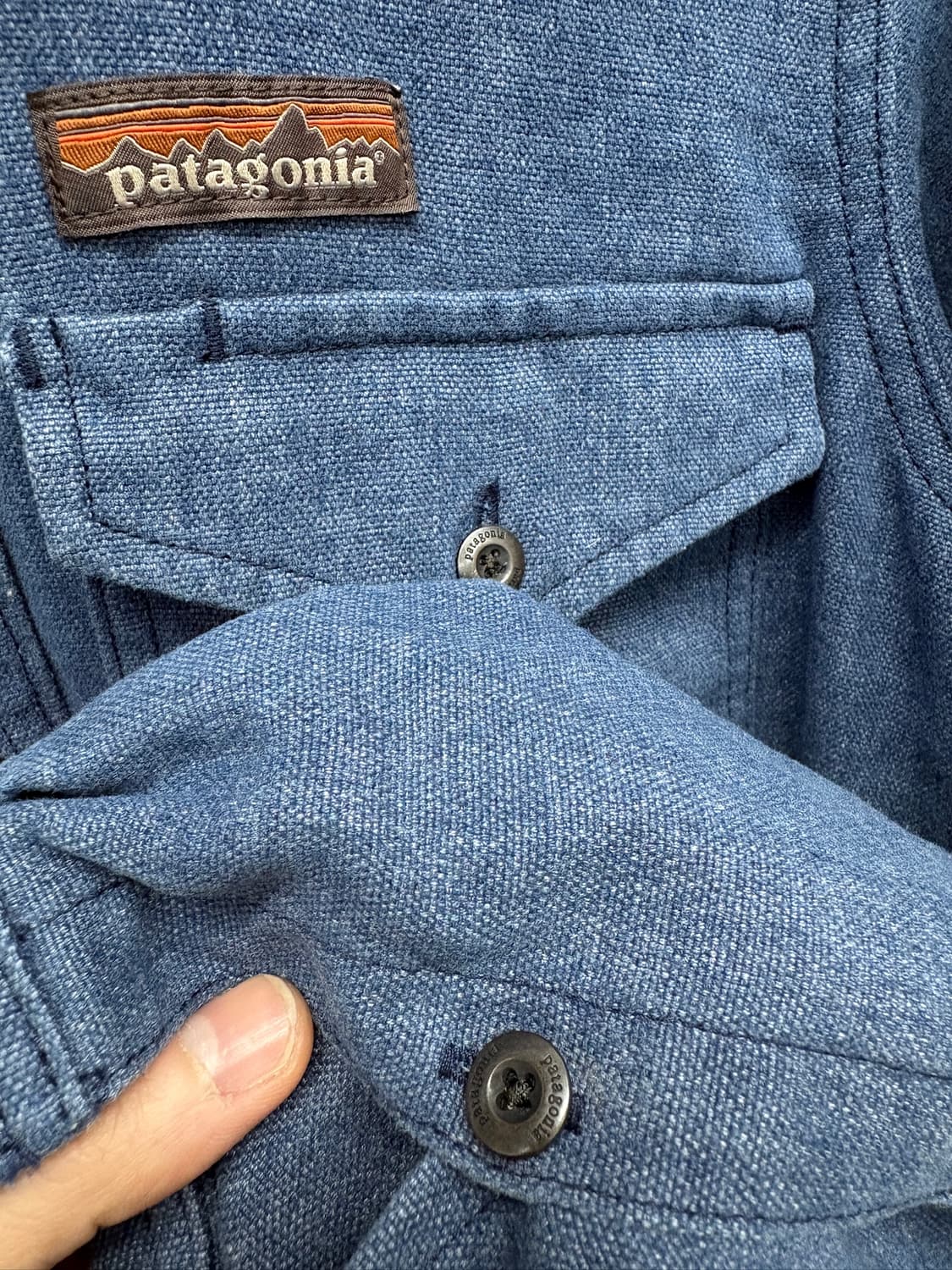 파타고니아 패리어즈 데님 워크 셔츠 상품이미지5