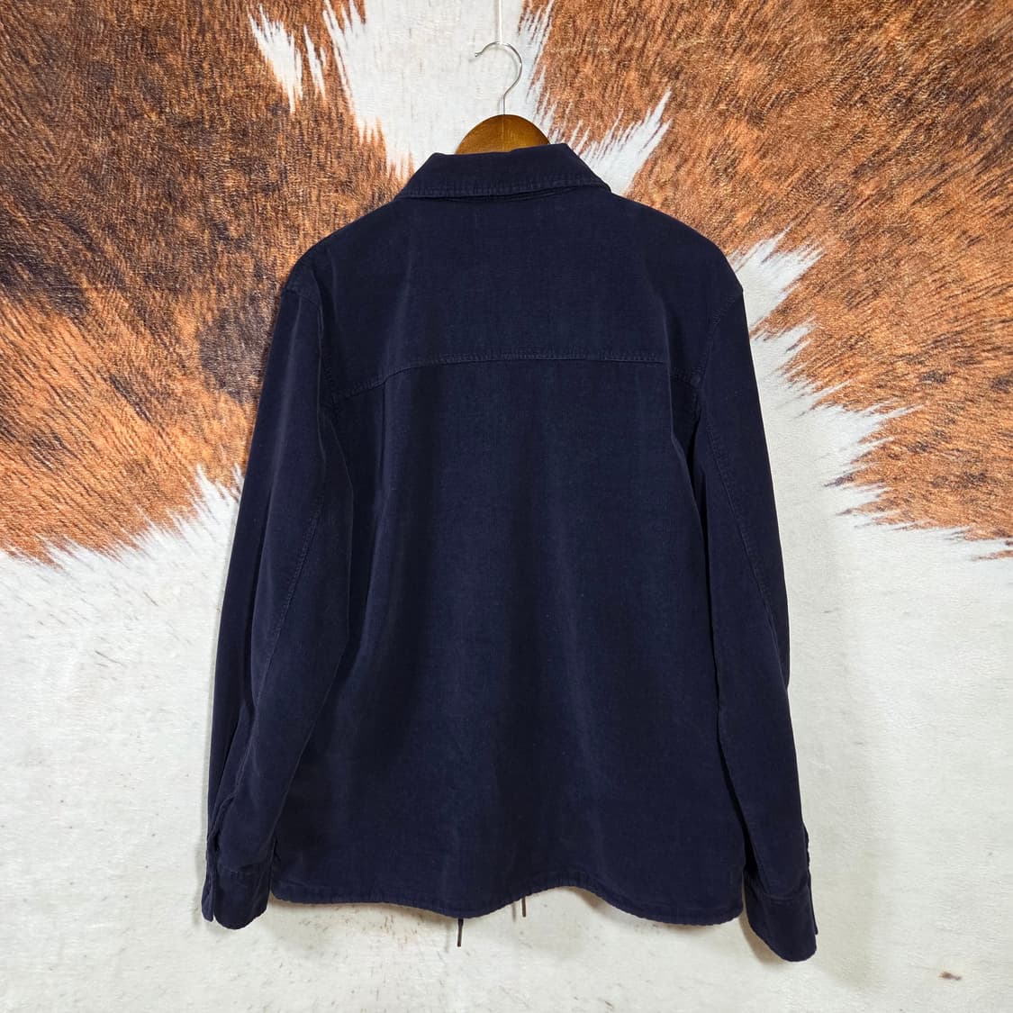 자라 코듀로이 퍼플 코튼 집업 상품이미지5