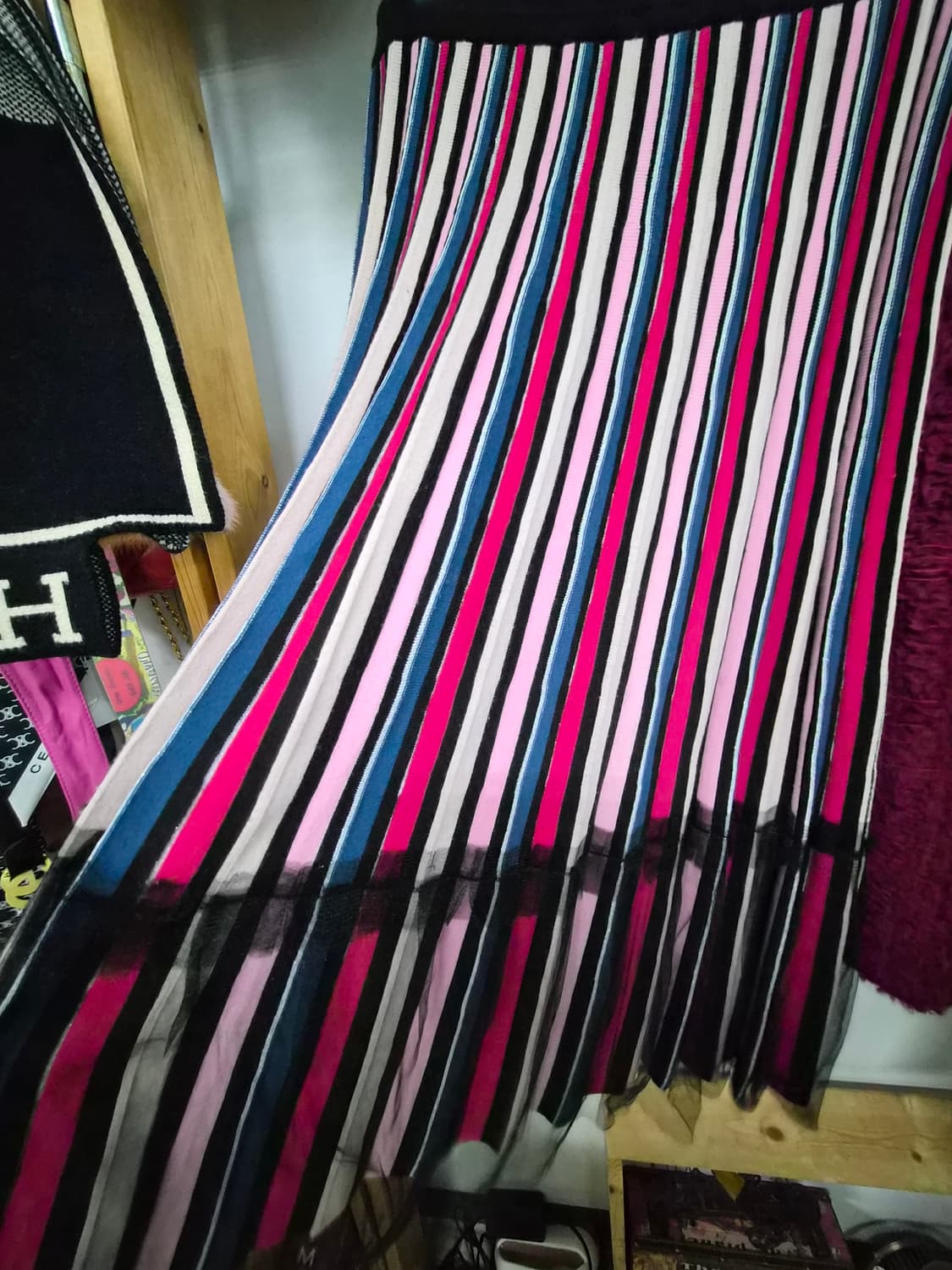 센존 니트자켓. 레니본 니트샤스커트 상품이미지9