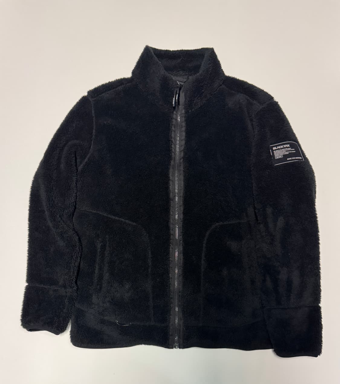 블랙야크 blackyak 블랙 플리스 점퍼 XL 상품이미지1