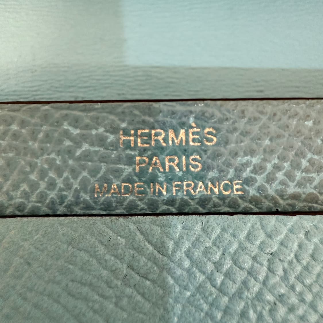 에르메스 베안 컴팩트 카드지갑 블루 상품이미지7