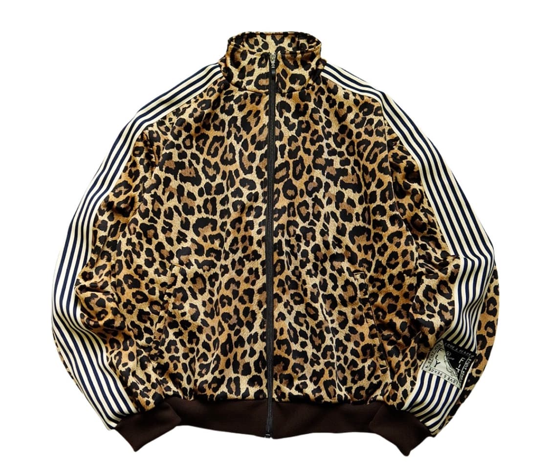 (새상품) 캐피탈 스무스 저지 레오파드 트랙 자켓 상품이미지1