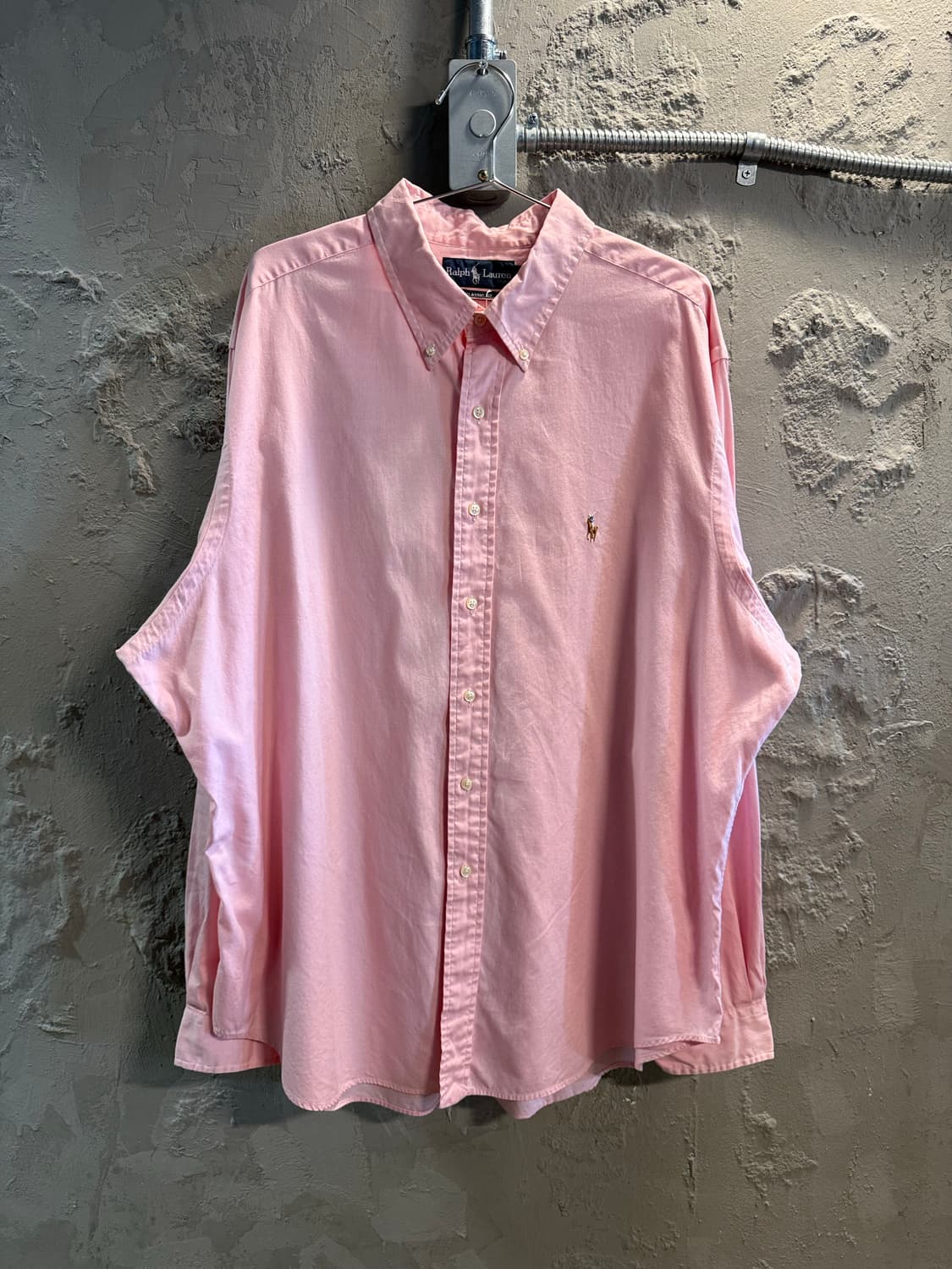 폴로랄프로렌 POLO 클래식핏 옥스포드 셔츠 핑크 105 상품이미지1