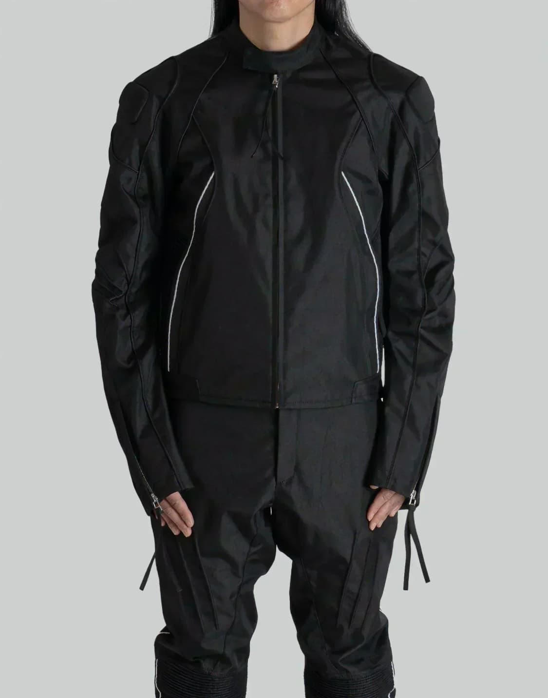 KANGHYUK 락 스티치 바이커 자켓 상품이미지1