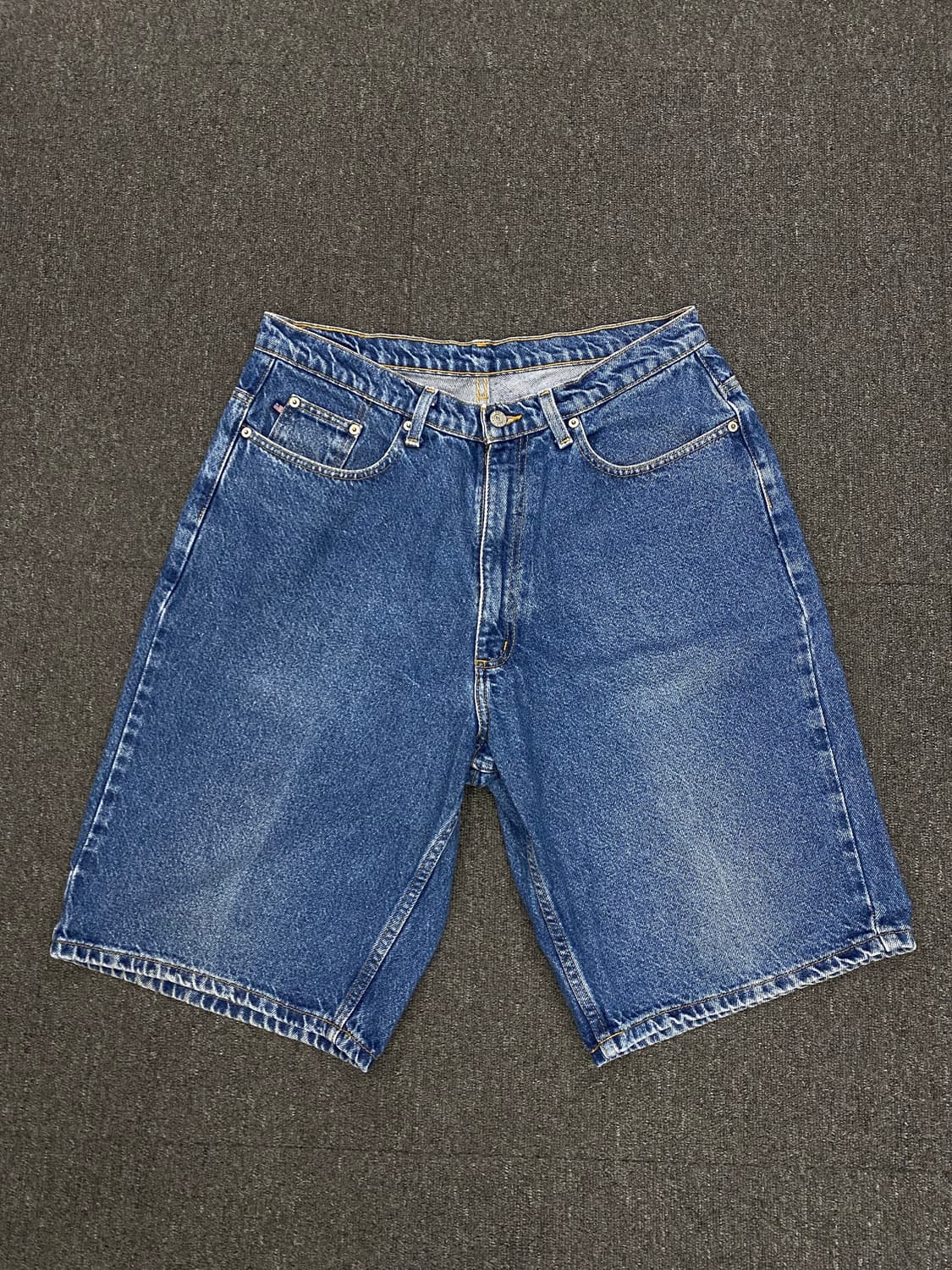 00s Polo jeans 폴로진스 배너 데님 쇼츠 상품이미지1