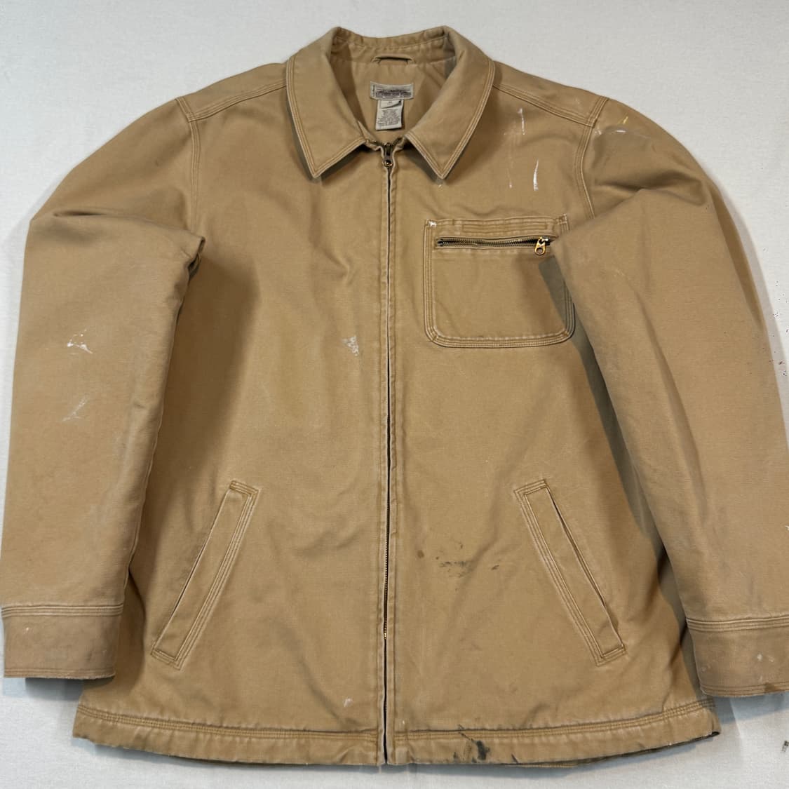XL) LL BEAN 엘엘빈 USA 워크웨어 덕 캔버스 자켓 상품이미지2