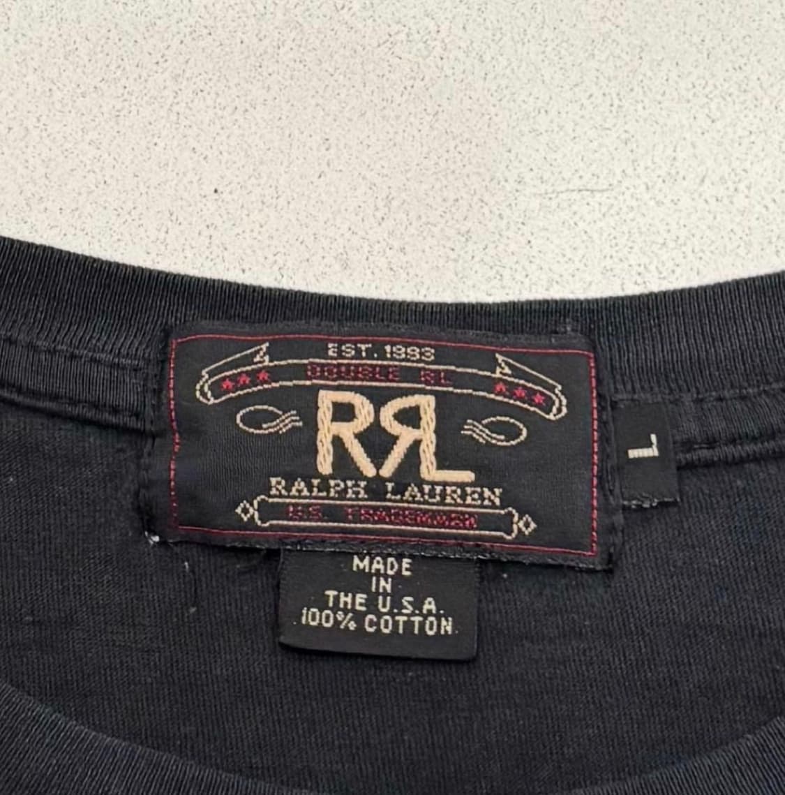 90s RRL 더블알엘 반팔티 상품이미지4