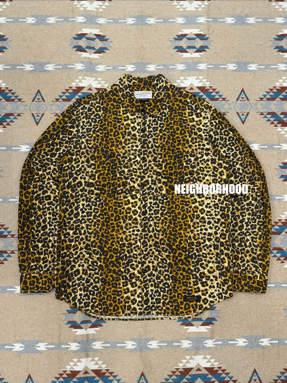 [XL][100] 네이버후드 헤드 라이트 레오파드 셔츠  상품이미지1