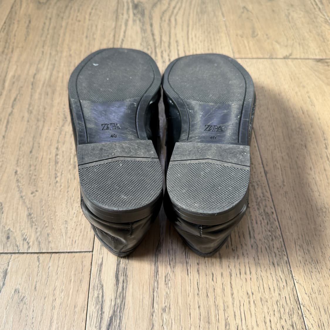 자라 더로우 블랙 페니로퍼 40(260) 상품이미지8