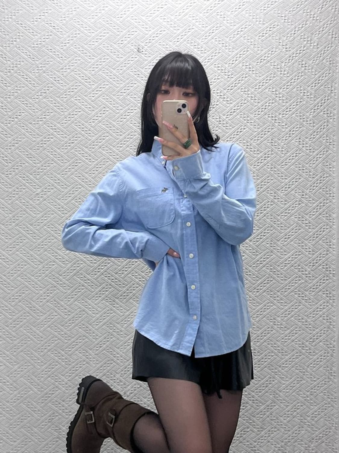아베크롬비 빈티지 컨트리 캐주얼 슬림핏 셔츠 S C12384 상품이미지2