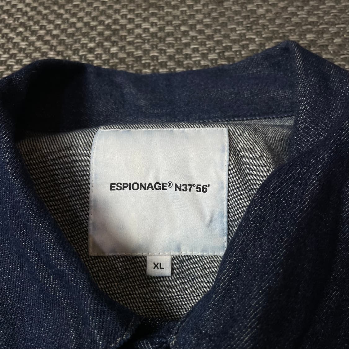 에스피오나지 진청 원포켓 데님 셔츠 자켓 XL 상품이미지4