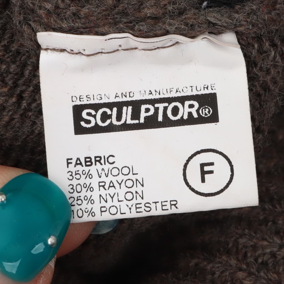 스컬프터 크롭 스트라이프 니트 상품이미지8