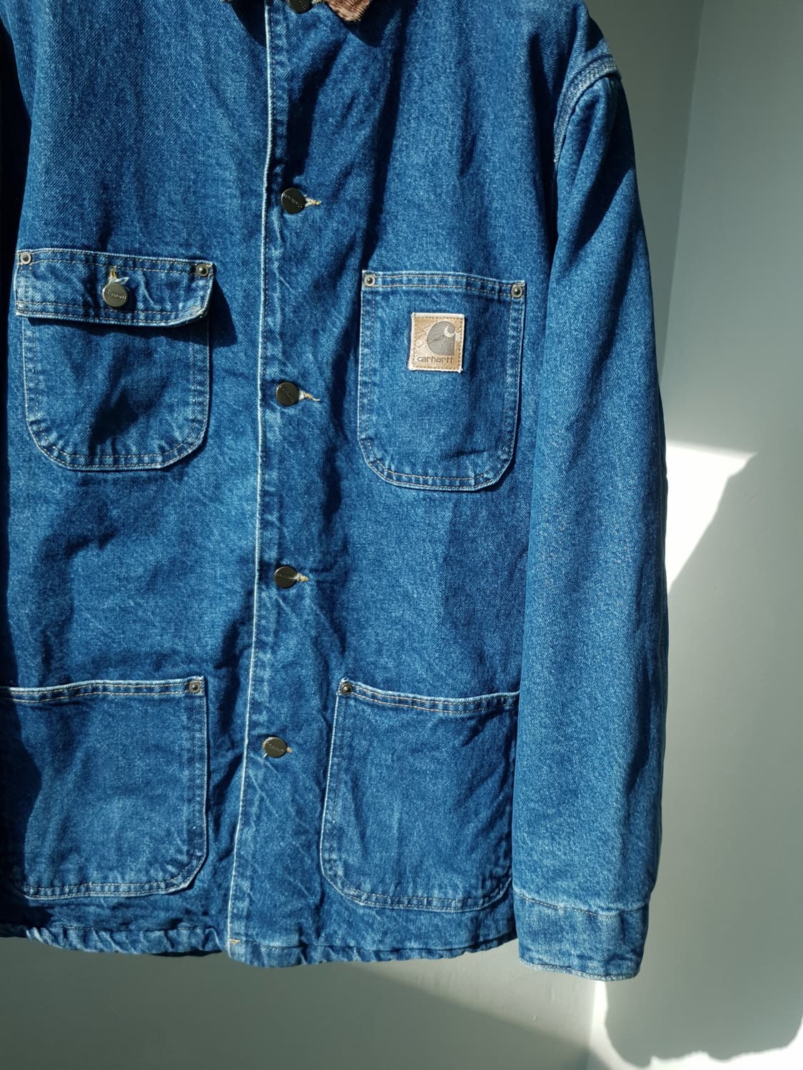 Carhartt c59 dst denim chore coat 상품이미지4