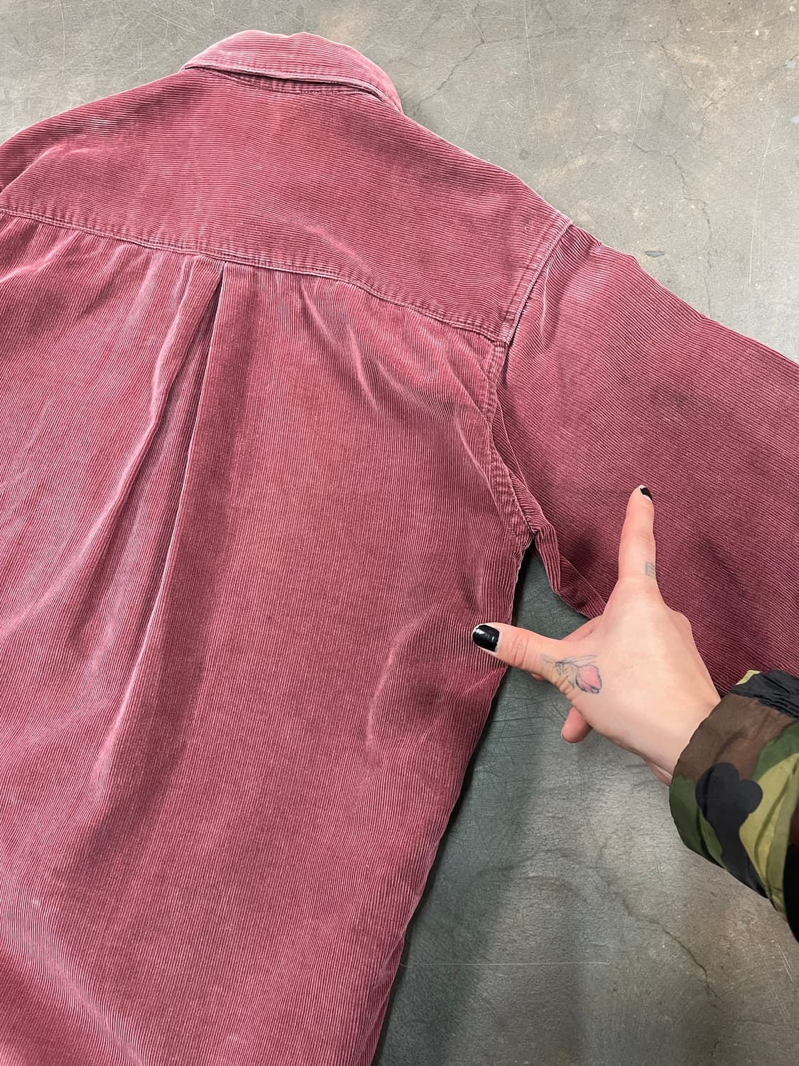 00s 마리떼 프랑소와저버 코듀로이 셔츠 상품이미지5