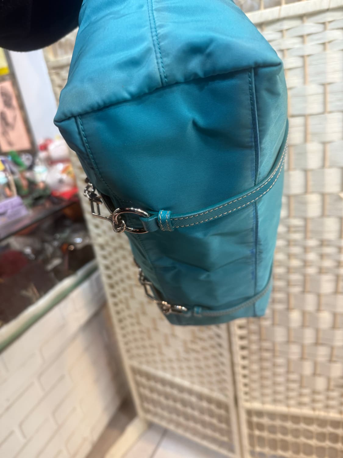 정품 프라다 나일론 쇼퍼백 팝니다 상품이미지6