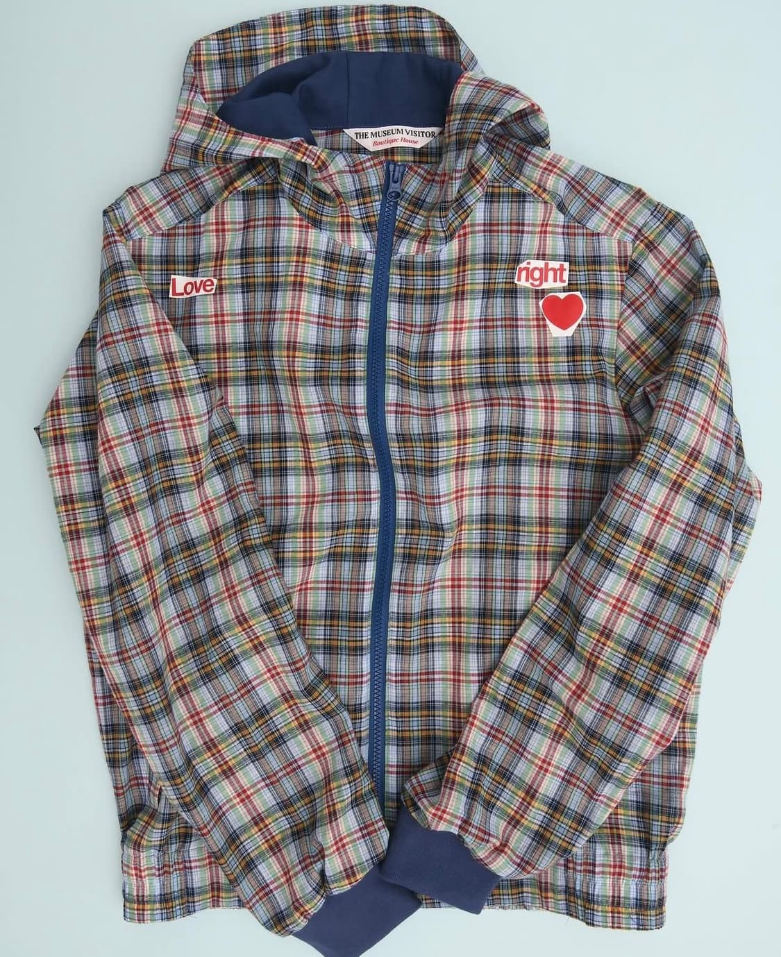 the museum visitor autumn check jacket 상품이미지1