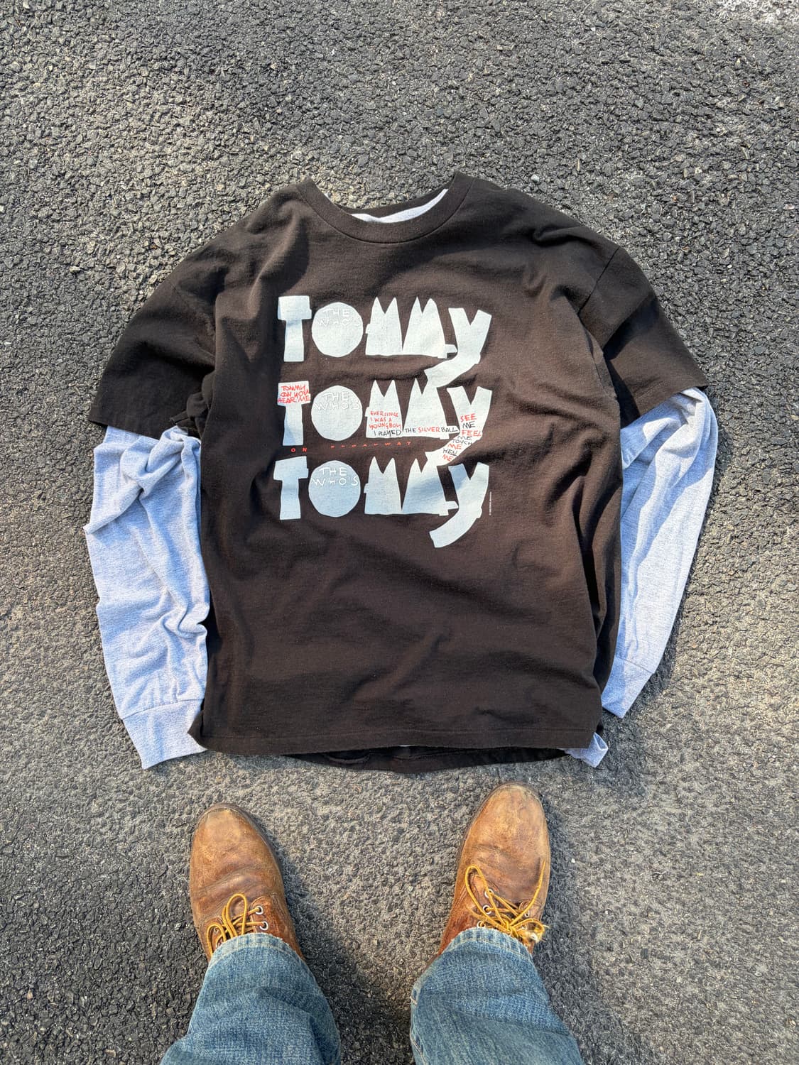 90’s The Who Tommy on broadway T-shirt 상품이미지1