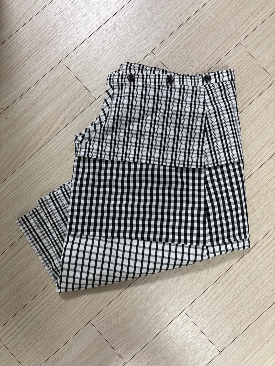 피브스피브스 체크 스커트 상품이미지5