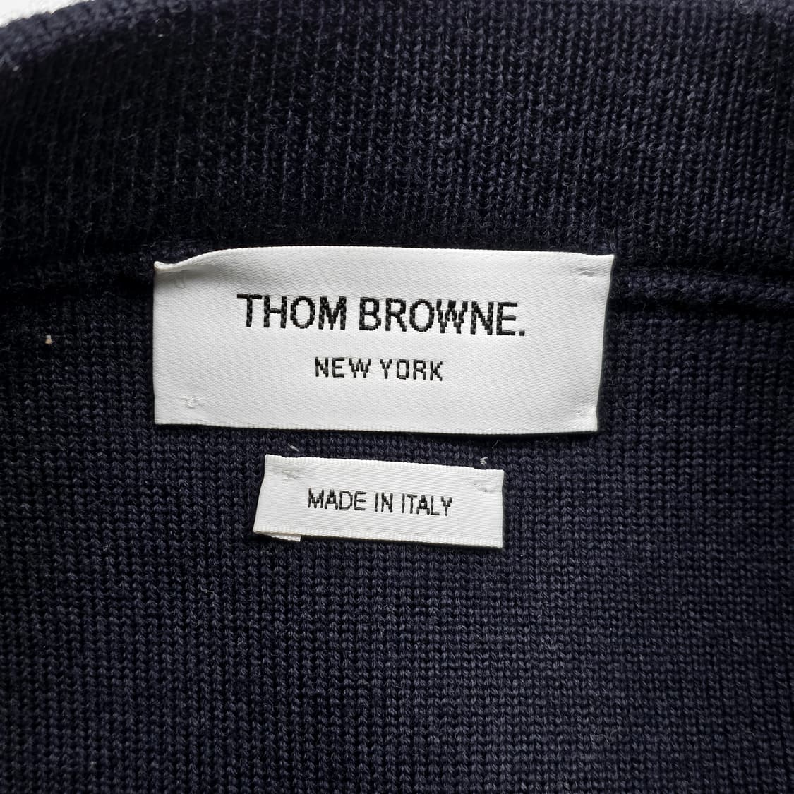 톰브라운 4바 더블페이스 울 니트 스커트 상품이미지5